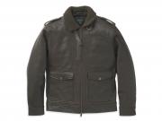 JACKET-CASUAL,LEATHER,BROWN 97015-22VM