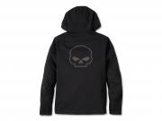 Funktionsjacke "Deflector 2.0 Hooded Riding Fleece Black"_1