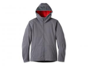 Funktionsjacke "Deflector 2.0 Hooded Riding Fleece Grey" 98170-24VM