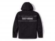 Funktionsjacke "H-D Trenton Deflector 2.0 Hooded Riding Fleece Black"_1