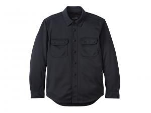 Men's Willie G Skull Graphic Mesh Operative Riding Shirt Jacket 97135-25VM