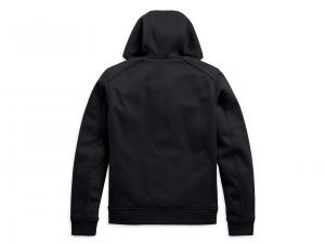 Hoodie "ARTERIAL ABRASION-RESISTANT SLIM FIT RIDING SWEATSHIRT BLACK"_1