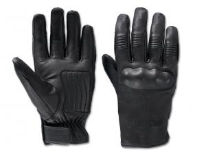 Men's Gild Waterproof Leather Gloves Black 97116-24VM
