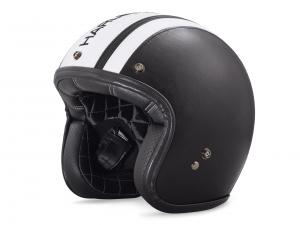 Helm "LEATHER RETRO 3/4 HELMET" 98140-18EX