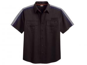 Men's Performance Short Sleeve Stripe Shirt 99039-11VM