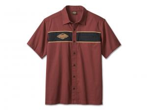 Men's 120th Anniversary Mechanic Shirt Dark Red 96633-23VM