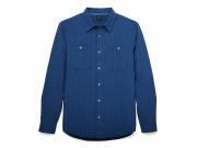 Hemd "Amplifier Railroad Shirt Blue" 96407-22VM