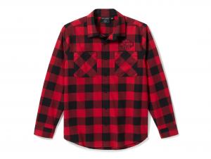 Bar & Shield Buffalo Check Flannel 96801-25VM