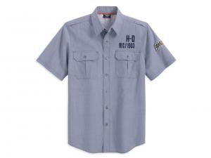 Checked Performance Woven Shirt 99060-13VM
