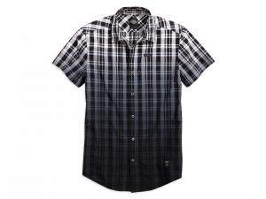 DIP-DYE PLAID SHIRT 96489-16VM