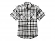Hemd "Enduro Short Sleeve Performance Plaid Shirt White Plaid" 96449-24VM