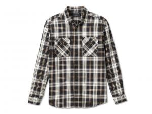 Men's Essence Shirt Black Plaid 96649-23VM