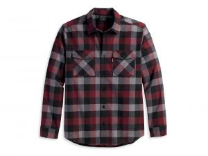 Men's Essence Shirt - Red Plaid 96120-23VM