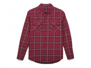 Essence Shirt Red Plaid 96405-22VM