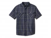 Men's Genuine Shirt Blue Plaid 96628-23VM