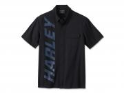Hemd "Highside Mechanic Shirt Black" 96445-24VM