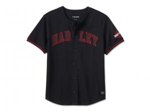 Men's Hometown Baseball Shirt - Black Beaut 96800-23VM
