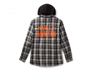 Hemd "Hooded Plaid Long Sleeve"_1