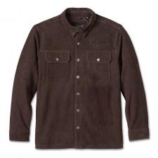 Hemd "Milwaukee Aviator Suede Overshirt" 97005-25VM
