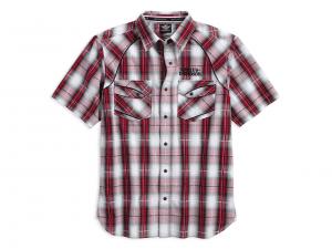 MODIFIED YOKE AMERICANA PLAID SHIRT 96619-17VM