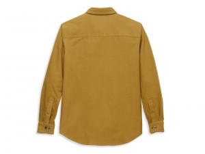 Hemd "Moleskin Solid Butternut"_1
