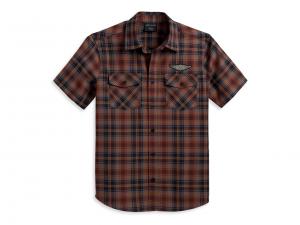 Men's Oval Path Shirt - Brown 96387-23VM