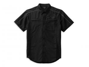 Men's Performance B&S Shirt Black & Grey 99092-22VM