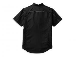 Hemd "Performance B&S Black & Grey"_1