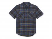 Men's Racing Plaid Shirt Yellow 96583-22VM