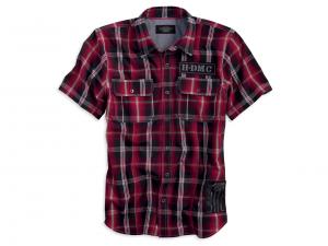 Hemd "RED Plaid Patches" 99098-13VM