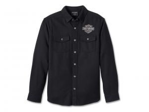 Men's Shadow Shirt Black 96220-24VM