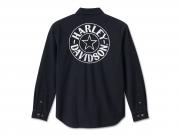 Hemd "Spirit of Freedom Overshirt Black"_1