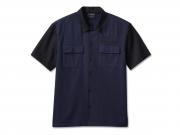 Men's Staple Colorblock Shirt Peacoat 96623-23VM