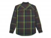 Hemd "Stencil Plaid Olive"_1