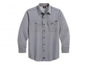 Striped Performance Woven Shirt 99055-13VM