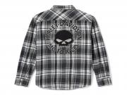 Hemd "Willie G Skull Plaid Long Sleeve"_1