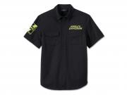 Hemd "Willie G Skull Short Sleeve Black" 96231-24VM
