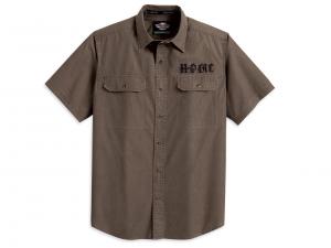 Woven Shirt with Back Yoke Graphic 96754-13VM