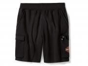 Cargo-Shorts "Essential Fleece Cargo Short Black" 96474-25VM