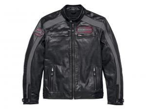 CLARNO PERFORATED LEATHER JACKET 97011-18EM