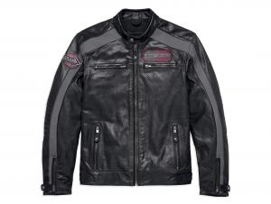 Lederjacke "CLARNO PERFORATED" 97011-18EM