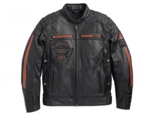 Men's Triple Vent System Exmoor Leather Jacket 97106-16VM