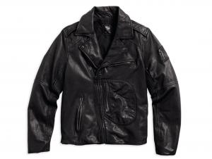 VINTAGE LEATHER FASHION BIKER JACKET 97151-16VM