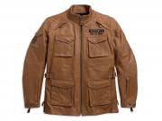 Wheeler Waterproof 3/4 Leather Jacket 97185-18EM