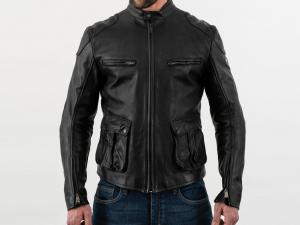 Goodwood Leather Jacket Black ROK7005