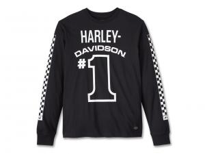 #1 Racing Long Sleeve 96436-24VM