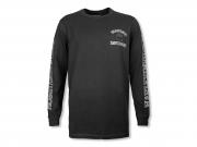 Willie G " Skull Long Sleeve Tee Black 99253-25VM