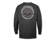 Longleeve "Willie G" Skull Black"_1