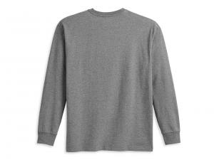 Longsleeve "Bar & Shield - Grey"_1