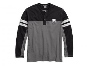 Longsleeve "COLORBLOCK HENLEY" 96429-18VM